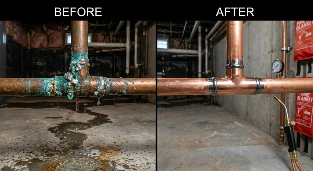 Edison Plumbers — Work 1